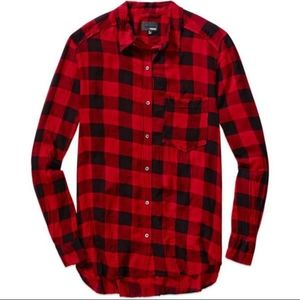 ARITZIA Wilfred Free Plaid Shirt